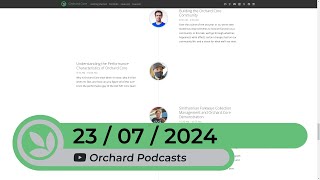 Orchard Podcast: 23rd of July, 2024