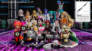 【MMD】Wave - Vocaloid chourus