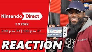 Nintendo Direct 2.9.2022 Full Live Reaction | PlayerEssence