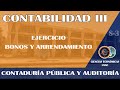 CONTABILIDAD III / BONOS Y ARRENDAMIENTO / ECONÓMICAS USAC