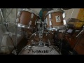 ~ sonor vintage phonic bop kit in rustic oak ~ circa 1975 ~