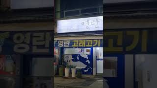 영란 고래고기/자갈치시장/부산광역시/2023년