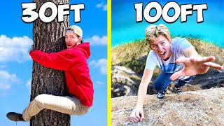 Who can Climb the HIGHEST?! - EXTREME CHALLENGE