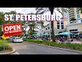 Downtown St. Petersburg Florida Bike Tour: Restaurants Re-Open