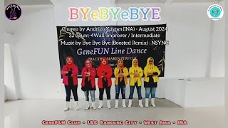 BYeBYeBYE ~ Line Dance || Improver / Intermediate || Choreo by Andrico Yusran (INA) - August 2024