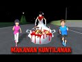 Dirumah Yuta Dan Mio Ada Kuntilanak Makan Makanan Sisa || Sakura School Simulator