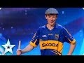 Oliver Moroney's Irish dancing (with a broom) | Britain's Got Talent 2014 Oliver Moroney's Irish dancing (with a broom) | Britain's Got Talent 2014