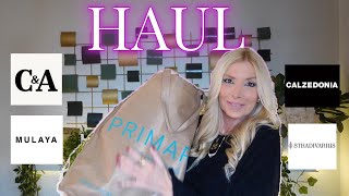 🔴​HAUL PRIMARK, C\u0026A.... FIRST PURCHASES OF THE YEAR!!