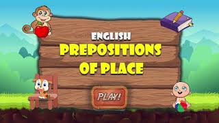 English prepositions of place kids educational powerpoint game