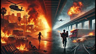 Post Apocalyptic Audiobooks :  World on Fire - A Journey of Survival ( Full Series 1 - 6 )