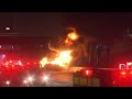 hwy. 401 partially reopens in pickering after police wrap up on scene investigation into fiery crash