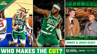 Who is UNDER PRESSURE to make Celtics roster?