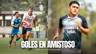 Goles de Luciano Nequecaur y Víctor Flores | Amistoso: Sport Boys vs Atlético Grau