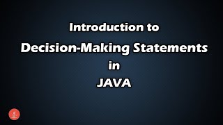 Decision Making in JAVA || BluejCode