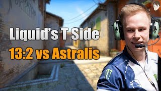 How Liquid Won 13 T Rounds against Astralis on Inferno (Faceit Major)