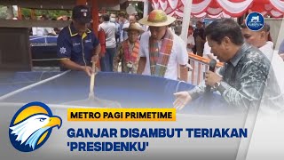 Ganjar Disambut Teriakan 'Presidenku'