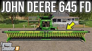 NEW MODS FS19! Huge Unique John Deere Header! (17 Mods) | Farming Simulator 19