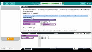 Code.org Event-Driven Programming Lesson 4 #18