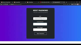 authentication page node js coding ninja
