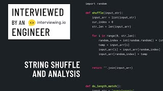 Shuffle String (Python Interview)