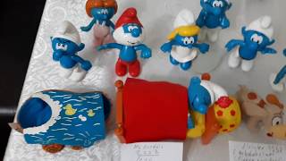 şirinler figür koleksiyonu smurfs