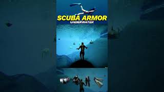 สู่ห้วงทะเลลึก | Scuba Armor #shorts #gaming #ark