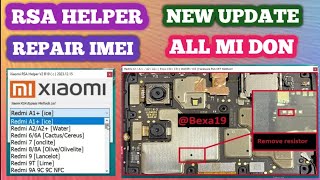 All Xiaomi Hardware Method Bypass Tool / MI RSA Helper 2023 / Android 6 To Android 12