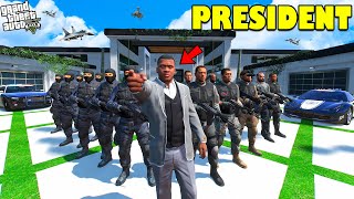 Franklin Becomes the Most DANGEROUS President In Los Santos GTA 5! | SHINCHAN and CHOP