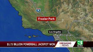 $1.73 billion Powerball jackpot ticket sold in California