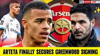 EXCITING NEWS ‼️Mason Greenwood Finally Agrees to Join Arteta’s Arsenal as January’s First Signing🎉