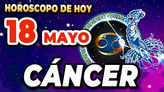 🎁𝐔𝐍 𝐍𝐔𝐄𝐕𝐎 𝐂𝐀𝐏Í𝐓𝐔𝐋𝐎 𝐂𝐎𝐌𝐈𝐄𝐍𝐙𝐀😍Cáncer♋Horoscopo de hoy cáncer 18 de Mayo 2024|MONHI VIDENTE