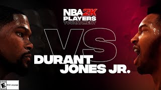 NBA2K Tournament Full Game Highlights: Kevin Durant vs. Derrick Jones Jr.