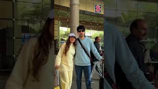 Newly-Weds Armaan Malik And Aashna Shroff Spotted At Mumbai Airport | N18S | #trending