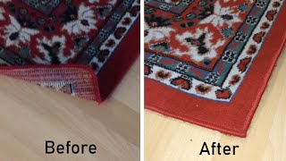 How to Fix a Rolled Up Corner of your Carpet