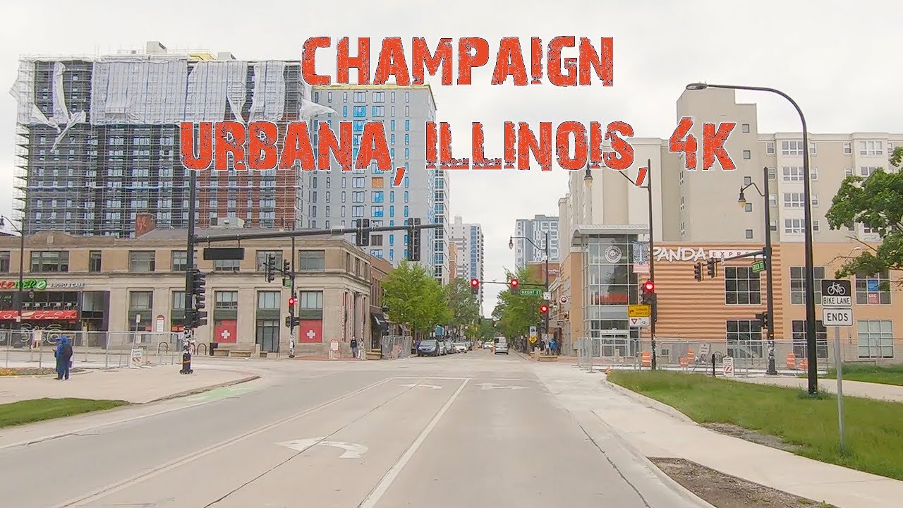 A Bright Spot On The Illinois Prairie: Champaign-Urbana, Illinois 4K ...