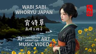 Japanese retro fantasy art | 宵待草 - 高峰三枝子 | 昭和歌謡 AI GENERATED MUSIC VIDEO