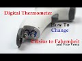 How to Change Celsius  to Fahrenheit in Digital Thermometer |Thermal scanner