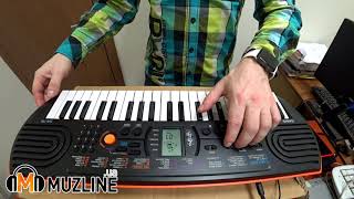 Синтезатор CASIO SA-76 Демонстрация (Обзор)