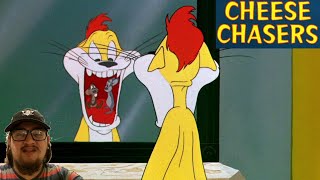 Looney Tunes - Cheese Chasers (1951) - First Time Watching: Hubie and Bertie Want Claude to Eat them