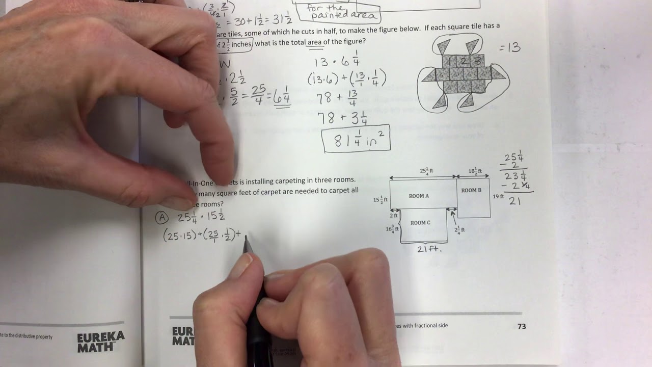 Eureka Math Grade 5 Module 5 Lesson 14 Problem Set Common Core - YouTube