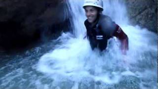 Canyoning Rutsche