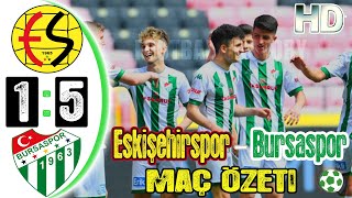 Eskişehirspor 1-5 Bursaspor Maç Özeti - HD - 01/05/2021