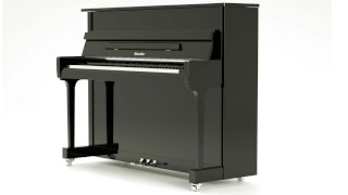 Ritmuller RS114 Upright Piano M31813 playing Minuet in G by Beethoven