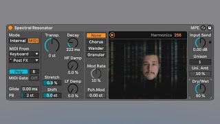 Create Energy with Ableton's Spectral Resonator