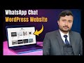 How to add whatsapp live chat in wordpress website only in 5 minutes?