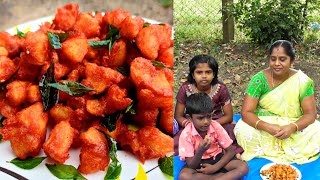 அசல் சிக்கன் சுவையில் உருளைக்கிழங்கு சில்லி | Potato Chilli Recipe