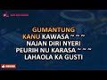 karaoke lalakon hirup nada pria hendy restu