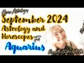 September 2024 Astrology & Horoscope - Aquarius