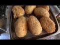 inside a guyanese street food restaurant roti eggball beef curry puri pholorie fried rice