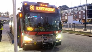 WMATA Metrobus New Flyer 2013 XDE40 #7208 on route 80